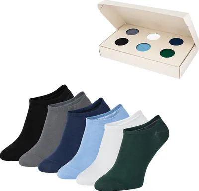 Produktbild von Sneaker Socken für Damen & Herren Kurze Baumwollsocken, 41-46, casual box