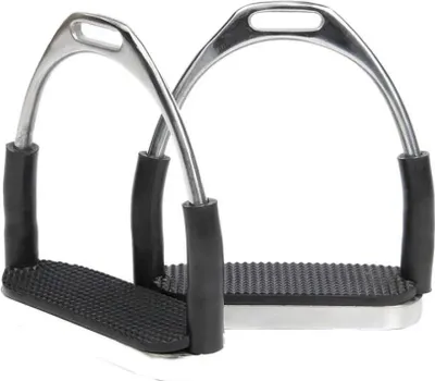 Zdjęcie produktu dla Harry's Horse Fillis Flexx Strzemiona ze stali nierdzewnej Srebrne 12 cm Srebrne 12 cm