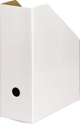Produktbild von LANDRÉ Stehsammler "Color" für A4, breit, weiß