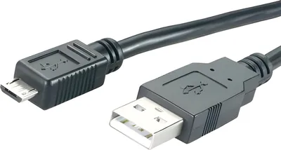 Zdjęcie produktu dla Kabel do ładowania i transmisji danych MediaRange USB-Micro-USB 1,2 m czarny