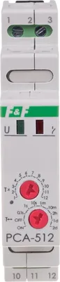 Obrázek produktu pro Časové relé se zpožděným vypnutím 12V - 264 V AC/DC PCA-512UNI F&F