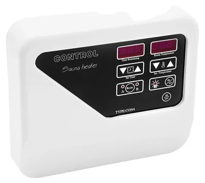 Produktbild von Sauna Temperaturregler, Temperaturbereich 40-221℉, 3-9KW Kompatibilität, ABS-Material, 1,3kg Nettogewicht, 26x24x7cm Abmessungen
