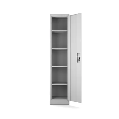 Produktbild von Aktenschrank Abschließbar 185x90 cm tief Metallschrank mit 5 Ebenen -Mehrzweckschrank für Garage Büro