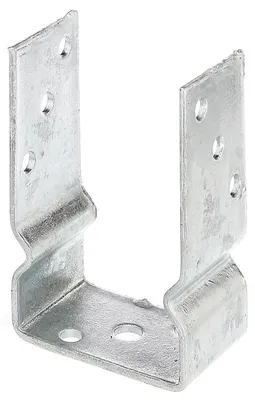 Image de Pied U à visser 101mm galvanisé - ALBERTS - 217631