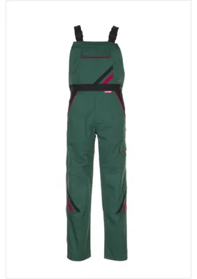 Produktbild von Planam  Highline Latzhose grün/schwarz/rot Gr. 69, 2335069