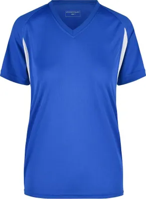 Produktbild von Ladies' Running-T Funktionelles Laufshirt royal/white, Gr. S
