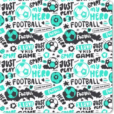 Produktbild von MuchoWow® Mauspad Mousepad Muster - Fußball - Sport - Jungen - Kinder - Kinder 30x30 cm - Mousepads - Maus Mat - Pad - Mausunterlage - Gaming