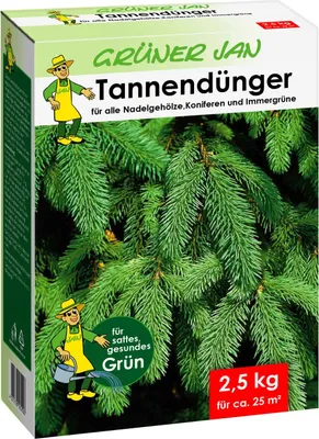 Produktbild von Grüner Jan Tannendünger 2,5 kg