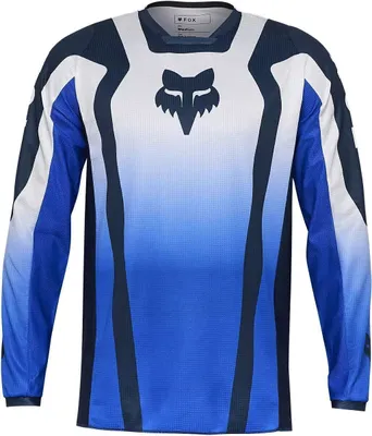 Image de FOX 180 Lean Jersey Blue M Motocross Jersey