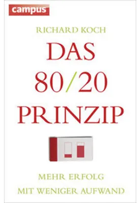 Produktbild von Das 80/20-Prinzip