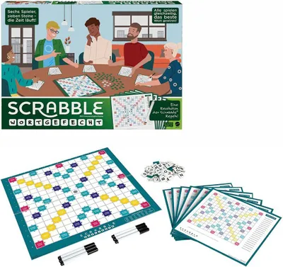 Zdjęcie produktu dla Mattel GTJ27 Scrabble Word Battle
