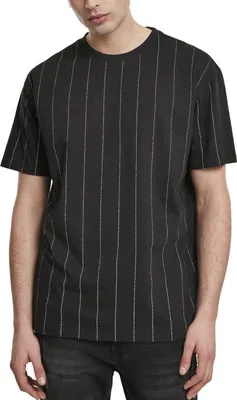 Obrázek produktu pro Pánské tričko Urban Classics Oversized Pinstripe Tee black - L