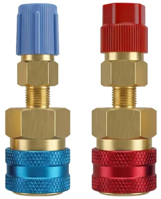 Productafbeelding van R1234yf naar R134a Adapters voor Auto Airco - Set van 2