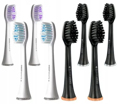 Image de DeepWhite Têtes de Brosse Sonique Compatibles SEYSSO Lot de 8