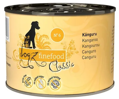 Produktbild von Dogz finefood N° 6 - Känguru, Adult, jede Rasse, Känguru, 200 g