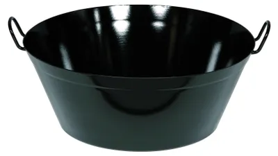 Immagine prodotto di Padella per strutto Riess profonda 45cm smalto nero a induzione