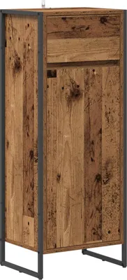 Immagine prodotto di vidaXL Armadio da bagno in legno recuperato 40 x 30 x 100 cm Materiale a base di legno