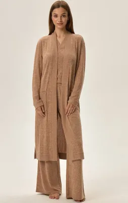 Obrázek produktu pro Dámský tenký župan Fudge Béžová L/XL