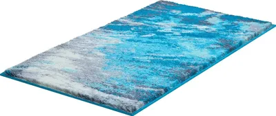Produktbild von Grund Badteppich MAGMA  - 100% Polyacryl, Farbe:Türkis, Größe:50x60 cm