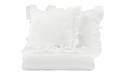 Image de Levi parure de lit 1 ensembles 220x240cm blanc.