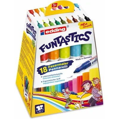 Produktbild von Fasermaler EDDING FUNTASTICS E-14/18S