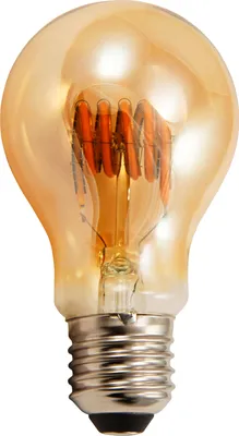 Produktbild von LED Filament Glühlampe McShine "Retro", E27, 6W, 420 lm, goldenes Glas, dimmbar