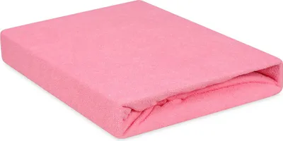 Immagine prodotto di Lenzuolo con angoli in spugna 150/160x190/200 PREMIUM Rosa