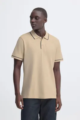 Produktbild von Blend BHELWOOD Herren Poloshirt Polohemd Shirt 100% Baumwolle Regular Fit