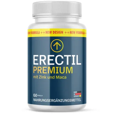 Produktbild von Erectil Wunder Premium Kapseln | Kraft für aktive Männer | Einfach anzuwenden | 60 Kapseln