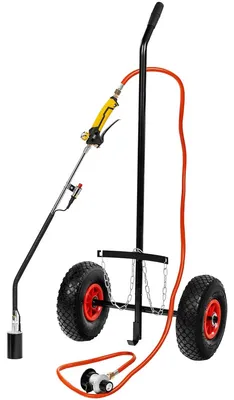Produktbild von TEXAS WBG1100 Unkrautbrenner Unkrautvernichter Gasbrenner Gaswagen Piezozünder