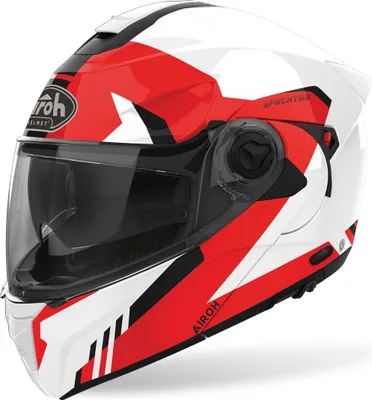 Zdjęcie produktu dla Kask Airoh Specktre Clever flip-up, czerwony, XS (53/54)