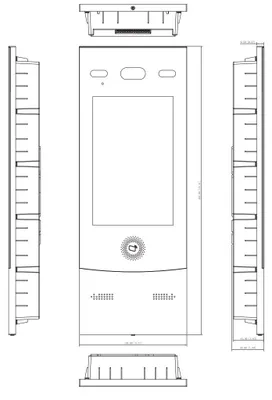 Zdjęcie produktu dla DAHUA DHI-VTO7521G-S2 – 8 cali – IP – domofon