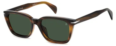 Image de Lunettes de soleil pour homme David Beckham DB 7135/F/S, corne brune, 55/19/150
