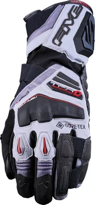 Obrázok produktu pre Päť párov motocyklových rukavíc TFX1 GTX, sivé/červené, veľkosť 3XL