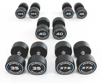 Produktbild von ATLETICA Rundhanteln PRO | Set 3 - Profi | 35 - 45kg