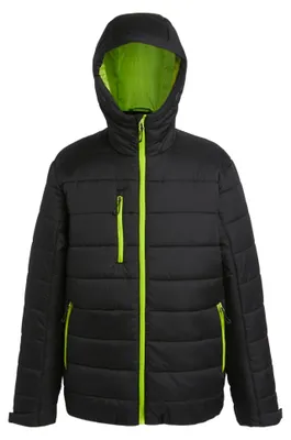 Produktbild von Regatta - "Navigate" Steppjacke für Herren LT228 (S) (Schwarz/Limone)