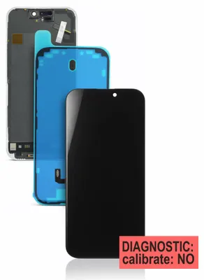 Produktbild von Kompatible Soft OLED 120Hz Display Touchscreen Bildschirm mit IC-Ersatz Schwarz für Apple iPhone 17 A3520, A3258 & Werkzeug