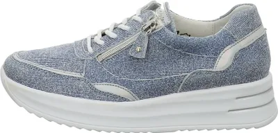 Produktbild von Waldläufer Komfort Schnürschuhe H-Arianna Damen 31373438323838 Blau 40 1/2 EU