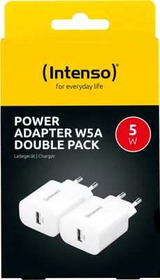Zdjęcie produktu dla Intenso 7800522, Wewnętrzna, 120 - 140 V, 50/60 Hz, 5 W, 5 V, Biały