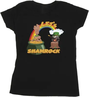 Produktbild von Marvel - "St Patrick's Day" T-Shirt für Damen BI29880 (XXL) (Schwarz)