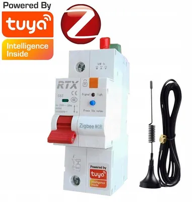Produktbild von Einstellbare Sicherung 2-63A ZigBee Tuya # Energiemessung