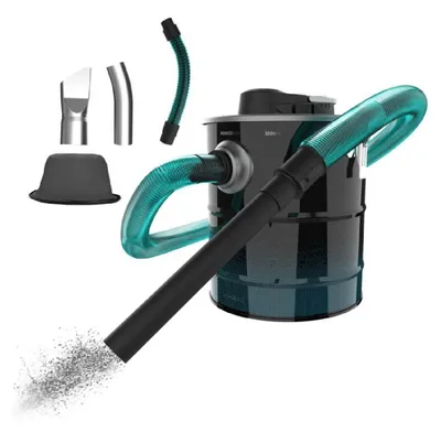Produktbild von Cecotec Conga Ash 4000, 20 l, Tasche, Blau, Flexibel, Metall, Trocken