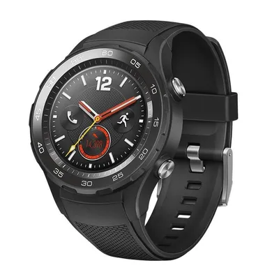 Immagine prodotto di Huawei Watch 2 3,05 cm (1.2") AMOLED Digitale 390 x 390 Pixel 4G Nero Wi-Fi GPS (satellitare)