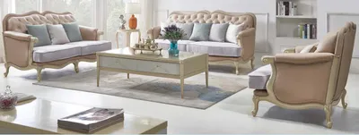 Produktbild von Luxus Couchtisch Holz Tische Wohnzimmer Hochwertige Möbel Beistelltisch Hotel