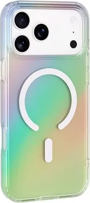 Obrázok produktu pre MagSafe kryt pre iPhone 17 Pro, polopriehľadný, dúhový