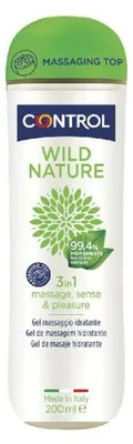 Productafbeelding van Control - Wild Nature Massagegel 3-In-1, 200 Ml