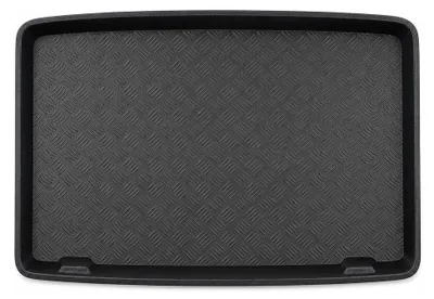 Productafbeelding van Rubberen kofferbakmat voor Renault Clio III 2005-2012 – zwart, op maat
