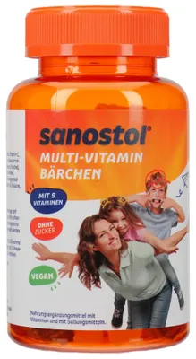 Immagine prodotto di Orsi multivitaminici Sanostol, 60 capsule Orsetti gommosi