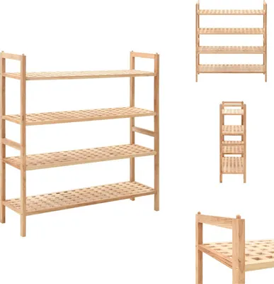 Obrázek produktu pro vidaXL Botník z ořechového masivu 69x26x81 cm - Botníky a skříně