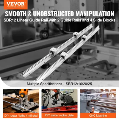 Immagine prodotto di Guide lineari - Movimento fluido per sistemi di avvolgimento fai-da-te - Modello SBR12